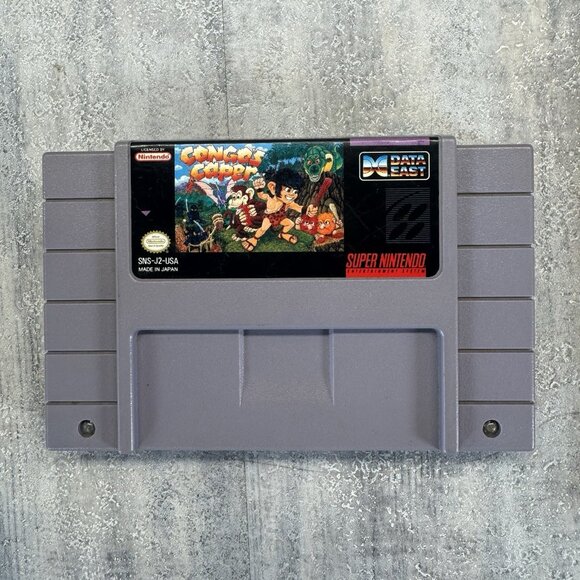Congo's Capers Game And Instruction (Super Nintendo SNES, 1993) Tested Authentic - Picture 2 of 9